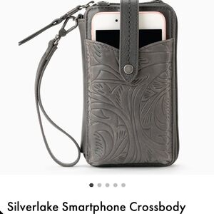 NWT THE SAK Silverlake Smartphone Embossed Crossbody Bag